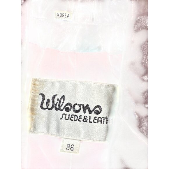 Wilsons Suede & Leather Mens Brown Blazer Jacket Size 36 SKU 7188 - Picture 2 of 16